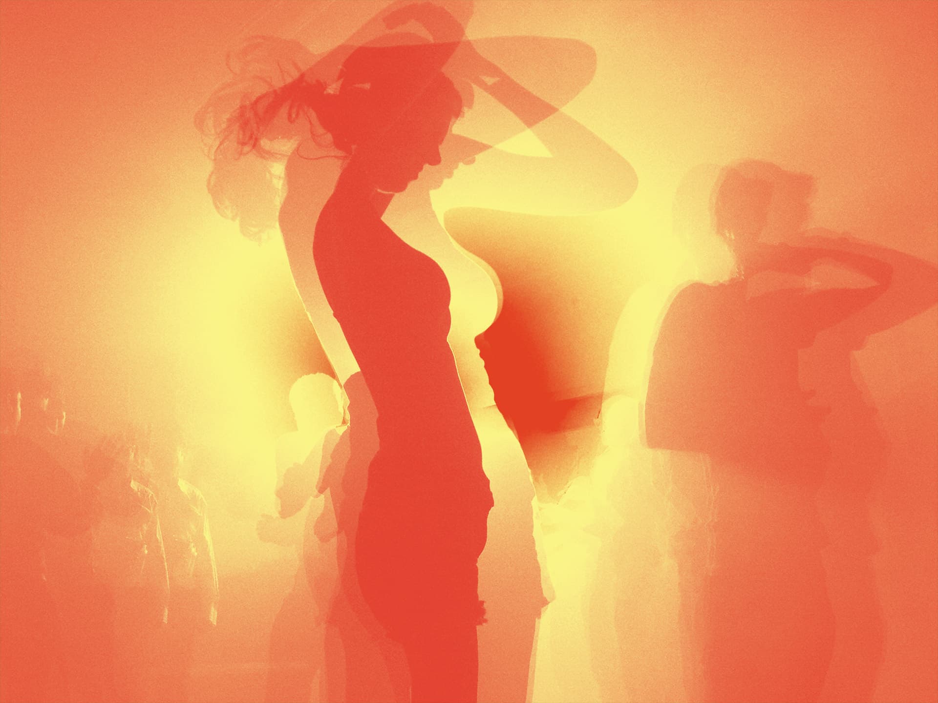 No Ordinary Duotone: Yellow v Bright Red